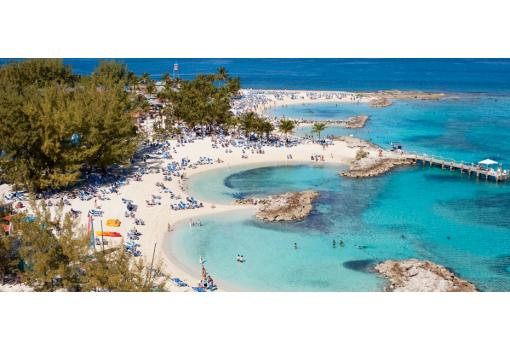 Visitando lugares tan increibles como CocoCay en Bahamas